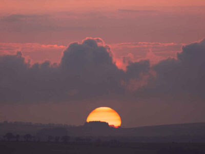 Sunset on Exmoor